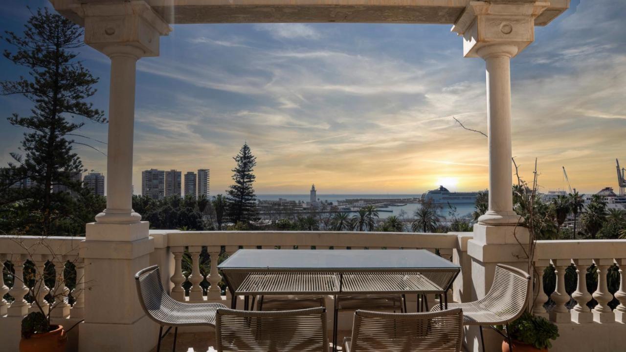 マラガCasa Porto Sea Viewアパートメント エクステリア 写真