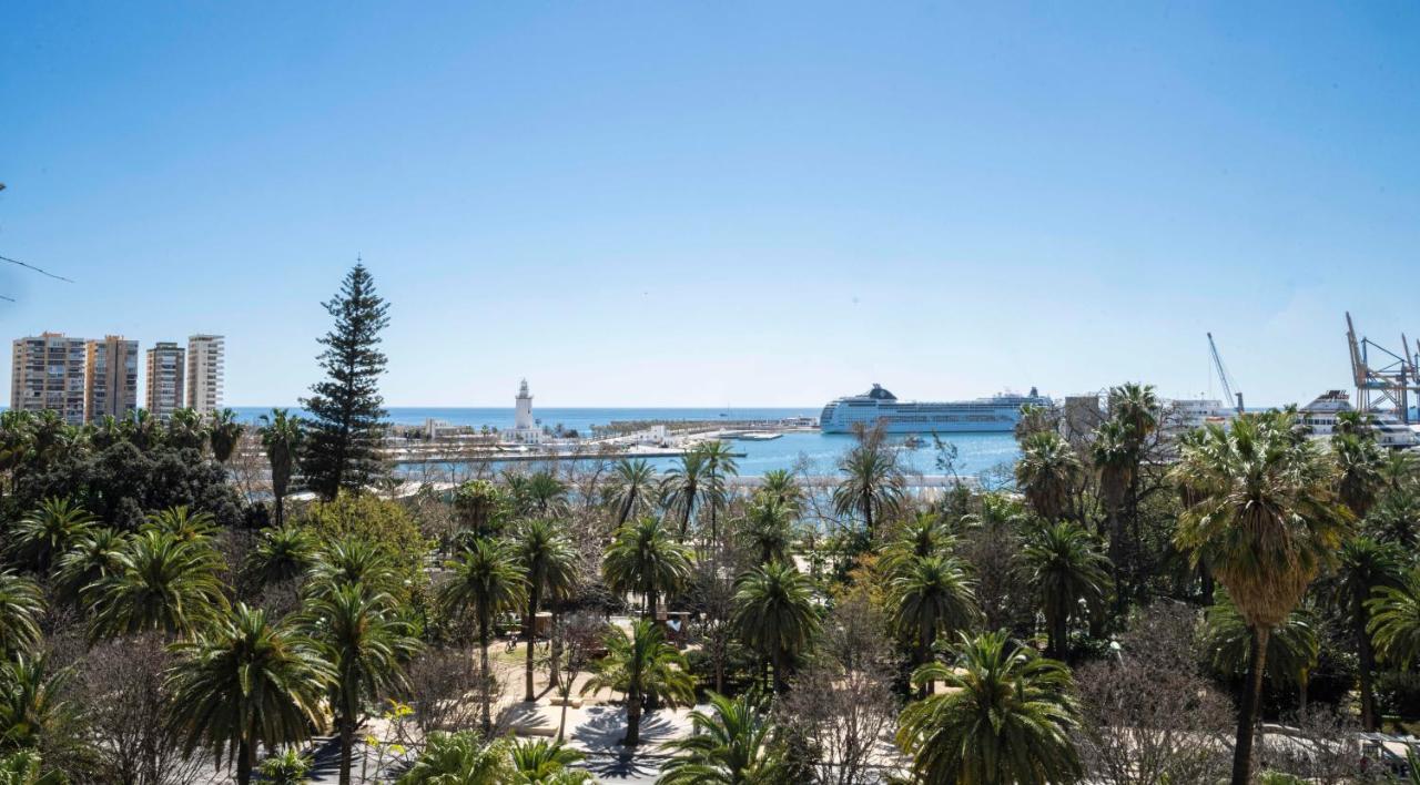 マラガCasa Porto Sea Viewアパートメント エクステリア 写真