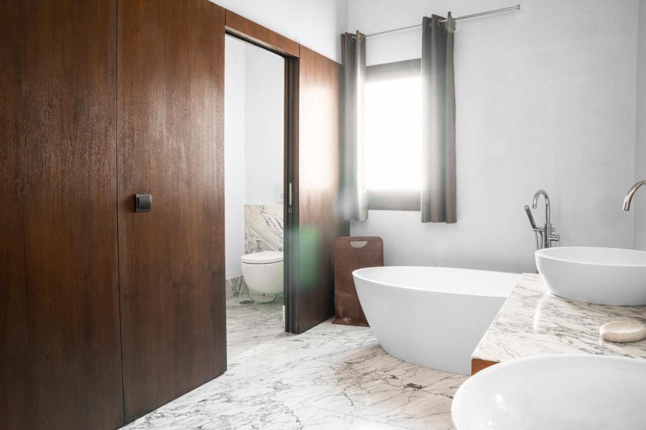 マラガCasa Porto Sea Viewアパートメント エクステリア 写真